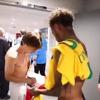 Neymar razmjenjivao dresove s igračima Hrvatske, od Modrića dobio autogram