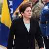 Marina Pendeš na sastanku ministara odbrane u Glavnom štabu NATO-a