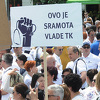 Protestni skup doktora iz FBiH u Tuzli: Kolektivni ugovor ili TK ostaje bez ljekara