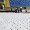 Počelo postavljanje grijača na novom terenu stadiona Grbavica