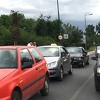 Na kružnom toku u sarajevskom naselju Buća Potok lančani sudar izazvao gužve