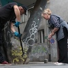 Počelo uklanjanje grafita u centru Sarajeva, podnesene prijave protiv pet "crtača"