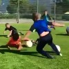 Valjanje brazilskog asa Neymara postalo dio dječijih treninga