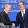 Aleksandar Vučić u ponedjeljak na inauguraciji Erdogana