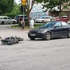 Sarajevo: U sudaru automobila i motocikla na Dobrinji povrijeđena jedna osoba