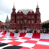Crveni trg u Moskvi preplavili hrvatski navijači
