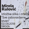 Izložba slika i crteža "Sve zaboravljene stvari" Mirele Kulović 2. augusta u Galeriji Java