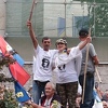 Bivši borci odblokirali raskrsnicu u centru Sarajeva, protesti se nastavili pred zgradom Parlamenta FBiH