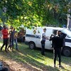 Više od 40 policajaca pretresa bihaćki Đački dom u kojem su smješteni migranti