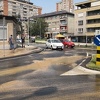 Zbog pucanja vodovodne cijevi oštećena Glavna gradska magistrala u Zenici