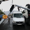 Kamion srušio semafor u Mostaru i izazvao kilometarske gužve