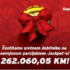 Dobitnik igre SuperLOTO naplatio više od 260.000 KM