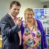 Norveška premijerka i ambasador Makarević na inauguraciji Cyber Rangea