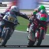 Motociklist diskvalifikovan nakon što je pokušao zakočiti protivnički motor