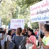 Prosvjetni radnici protestuju ispred Vlade KS: Spremni smo na svakodnevne štrajkove