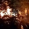 Automobil Volvo gorio sinoć na Koševskom Brdu u Sarajevu