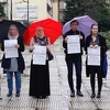 U Sarajevu održana ulična akcija "Nije izbjeglička kriza, nego ispit ljudskosti"