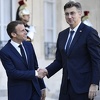 Plenković pričao Macronu o izboru Komšića, a studentima na Sorbonni o stanju u BiH