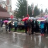 Građani Bihaća se okupili kod Đačkog doma, traže da se zaustavi dolazak migranata