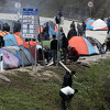 Migranti već četvrtu noć borave kod GP Maljevac, Hrvatska im ne dozvoljava ulazak