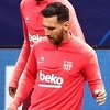 Lionel Messi na klupi protiv Intera