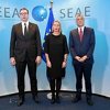 U Briselu počeo sastanak Vučića, Thacija i Mogherini