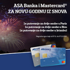 ASA Banka i Mastercard vas vode na novogodišnje putovanje iz snova