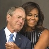 Michelle Obama: George Bush je dobar čovjek, ali se ne slažemo u svemu