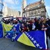 Navijači BiH preplavili Beč, Zmajevi će imati ogromnu podršku protiv Austrije