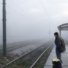 Praznična atmosfera u Sarajevu: Magla, mokre ulice i poneki prolaznik