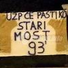 U Mostaru osvanuo transparent "UZP će pasti kao Stari most '93"