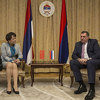 Kineska ambasadorica Chen Bo na sastanku s Dodikom samo pod zastavom RS-a