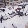 Snijeg prouzrokovao lančani sudar na parkingu u Istočnom Sarajevu