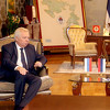 Uoči sjednice PIC-a ambasador Rusije Petar Ivancov na brifingu kod Milorada Dodika