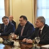 Dodik, Komšić i Džaferović danas će se sastati sa Hahnom i Tuskom