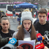 Uplakani prijatelji na trgu u Banjoj Luci: David će ostati zauvijek s njima
