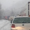 Snijeg prouzrokovao veliki zastoj u saobraćaju na magistralnoj cesti Sarajevo - Mostar