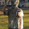 Oštećena skulptura "Nermine, dođi!" u Sarajevu, policija traga za počiniteljem