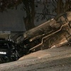 Automobil se prevrnuo nakon sudara u Sarajevu, jedna osoba povrijeđena