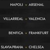 Arsenal protiv Napolija u četvrtfinalu Evropske lige, Chelseaju najlakši protivnik