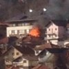 Gori kuća u sarajevskom naselju Mihrivode