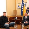 Mirza Teletović na prijemu kod Šefika Džaferovića predstavio aktivnosti KS BiH