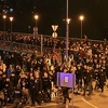 Netipična situacija u Zenici: Korteo BHF-a u mirnoj atmosferi krenuo prema stadionu