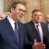 Vučić i Dodik nadaju se da će saborna crkva u Mostaru biti završena 2020.