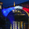 Stari most u bojama Francuske: Mostar poslao snažnu poruku Parizu