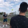 Damir Džumhur iskoristio gužvu na granici da zaigra tenis