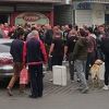 Protest u Beogradu ispred pekare zbog fotografije Albanca s dvoglavim orlom