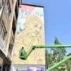 Nastavljeno oslikavanje murala Davorinu Popoviću u Sarajevu