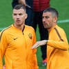 Džeko s prijateljima zaigrao basket, Kolarov pogađao s parkinga