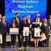 Tanja Fajon počasni građanin Kantona Sarajevo, plakete dobili Jasna Diklić, Bibija Kerla...